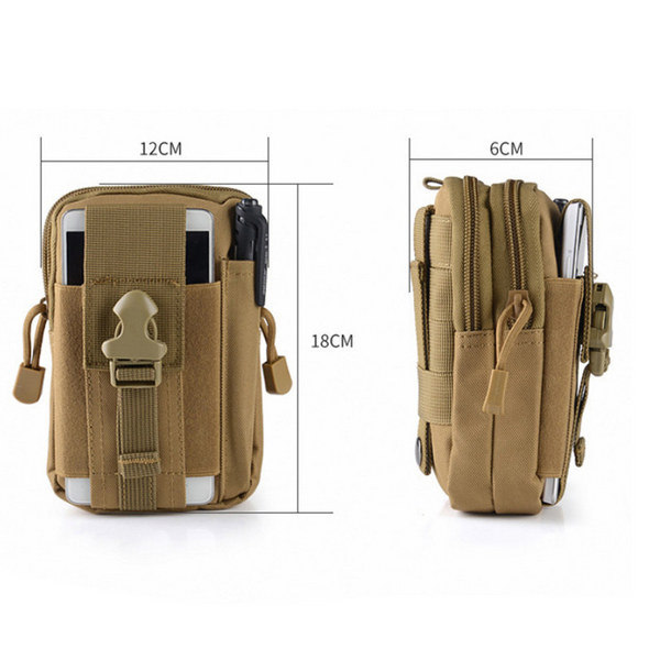 Waist Packs & Bags Men Tactical Molle Pouch Belt Waist Pack Bag Small Pocket Military Running Travel Camping Bags Soft Back