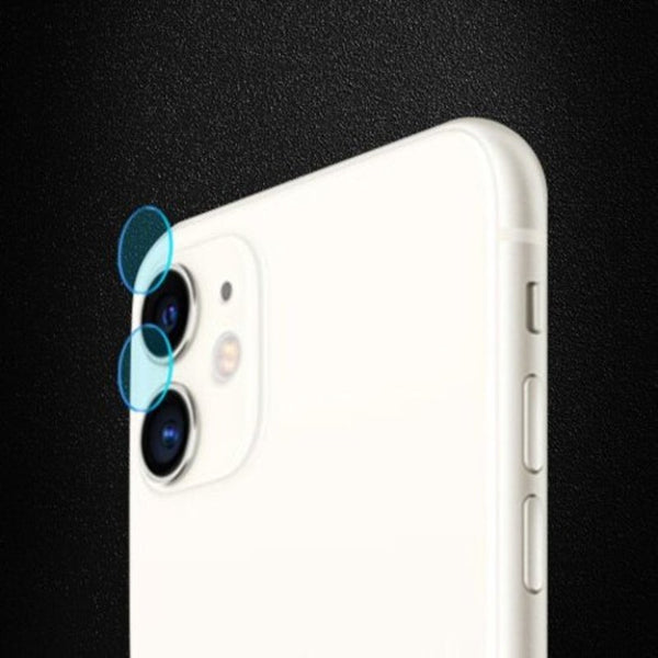 5D 9H Nano Thin Camera Lens Tempered Glass Protector Film For Iphone 11 Transparent
