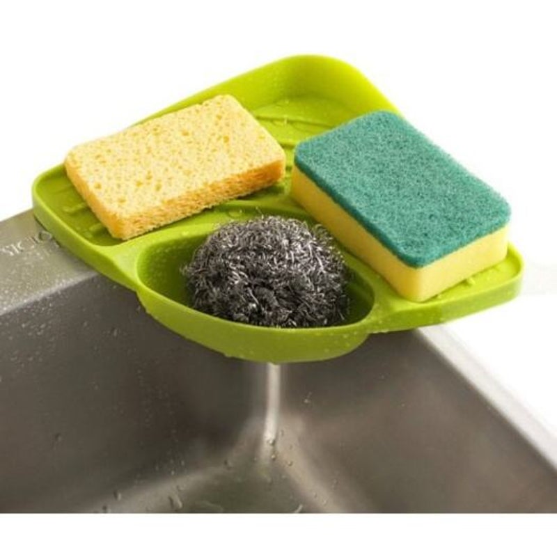 Kitchen Bathroom Storage Tool Household Practicalshelf Rack Slime Green