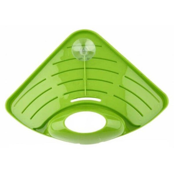 Kitchen Bathroom Storage Tool Household Practicalshelf Rack Slime Green