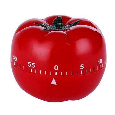 Timers Kitchen Craft Mechanical Wind Up 60 Minutes 360 Degree Rotating Tomato Shape Cooking