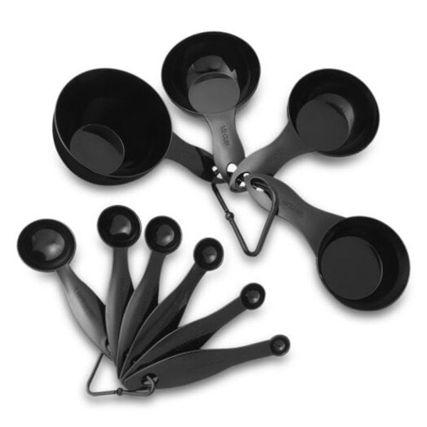 Cooking Utensils Kitchen Utensil Set Heat Resistant Silicone Heads Cooking Tools 23Pcs Black