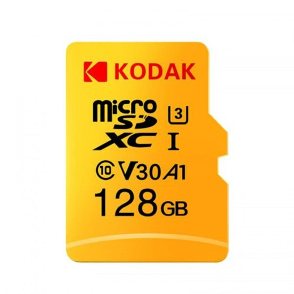 Memory Cards High Speed U3 A1 V30 Micro Sd Card Tf Yellow 128Gb