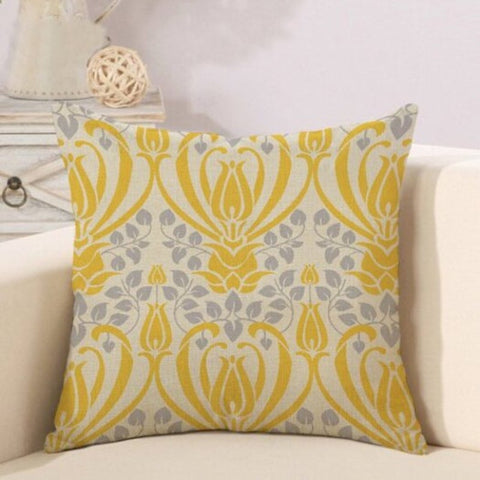 Cushions & Decorative Pillows Retro Style Geometric Design Pillow Case Colorful