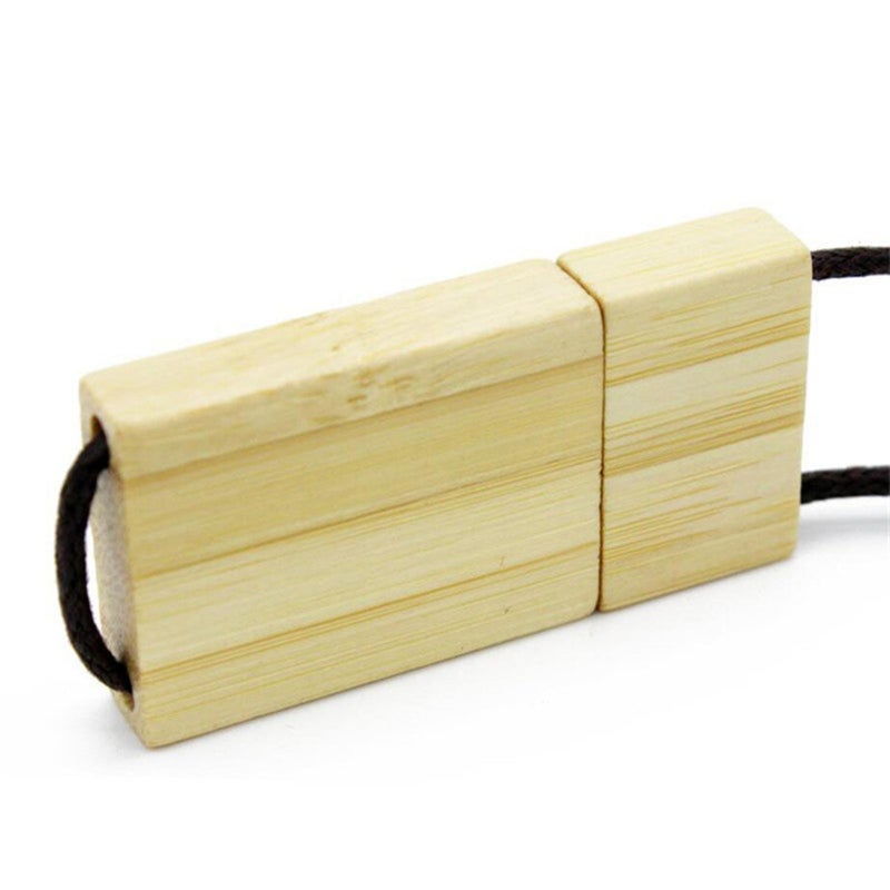 Lanyard Wooden Usb 2.0 Flash Drive Pendrive Memory Stick 4 8 16 32 64Gb