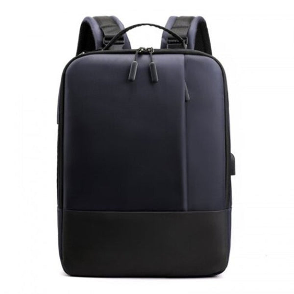 Bags Large Capacity Business Men's Backpack 15.6 Inch Deep Blue