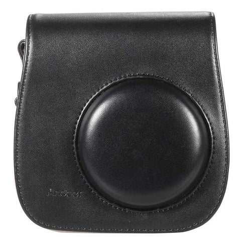 Camera Cases, Bags & Covers Leather Camera Case Bag Cover For Fuji Fujifilm Instax Mini8 Mini8s Single Shoulder Black