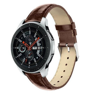 Watch Bands Leather Watch Band Strap For Samsung Galaxy 46Mm / S3 Frontier Classic Deep Coffee