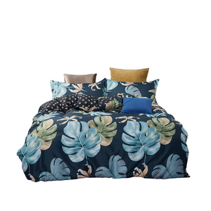 Quilt Covers Leaves King Size Quilt/Duvet Cover Set