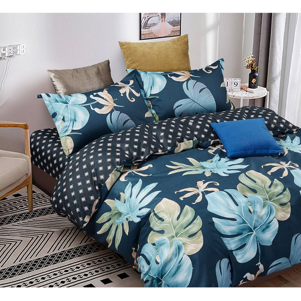 Quilt Covers Leaves King Size Quilt/Duvet Cover Set