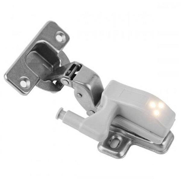 Led Hinge Lamp Intelligent Induction Light 10Pcs Gray Warm White