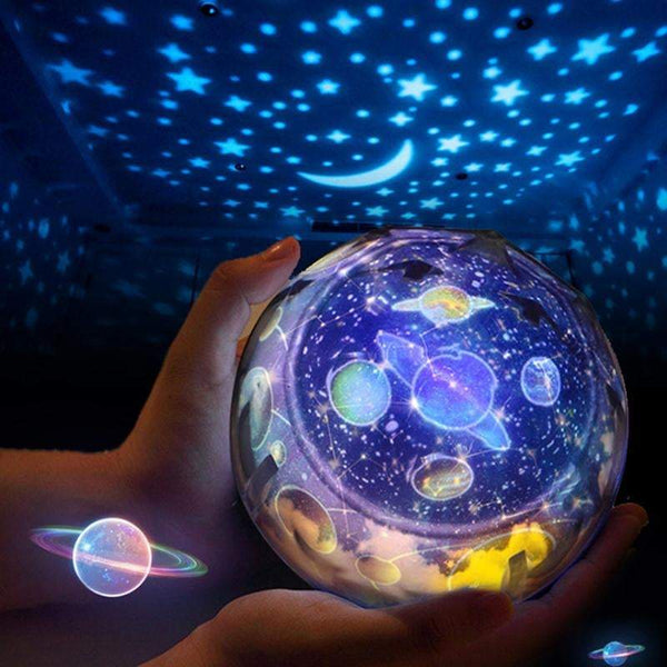 Night Lights Indoor Lighting Led Projection Relaxing Starry Night Table Lamp For Kids Bedroom