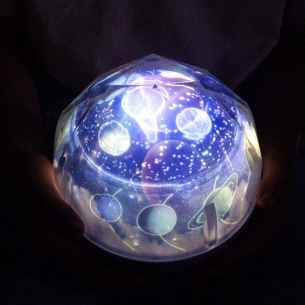 Night Lights Indoor Lighting Led Projection Relaxing Starry Night Table Lamp For Kids Bedroom