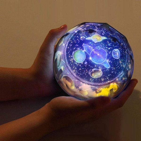 Night Lights Indoor Lighting Led Projection Relaxing Starry Night Table Lamp For Kids Bedroom