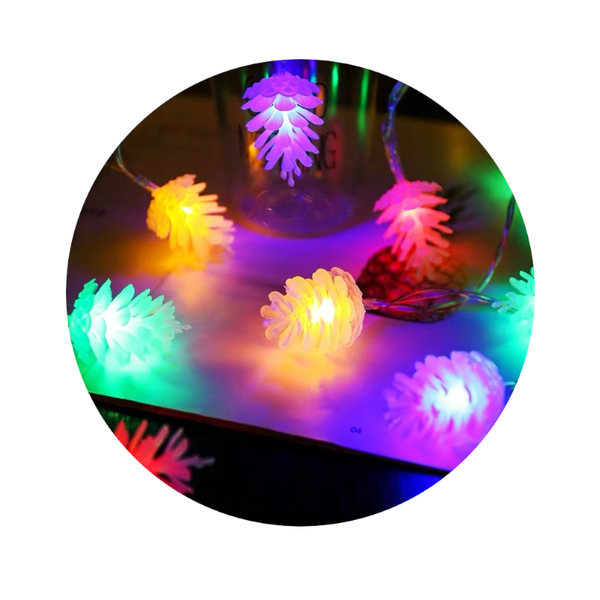 String Lights Led Simulation Transparent Pine Nut Light String