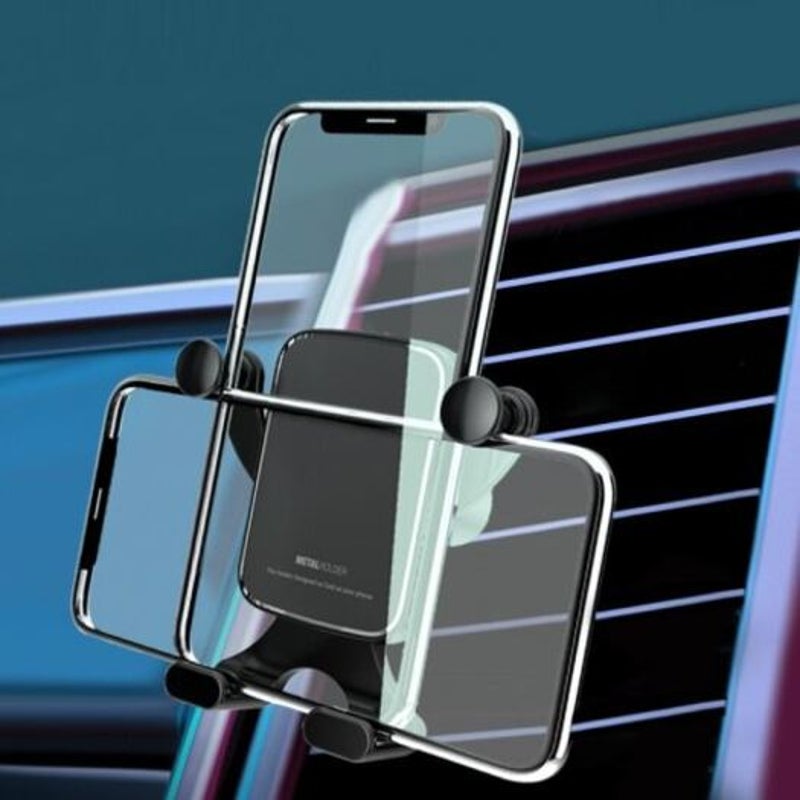 Mounts & Holders Car Holder Gravity Phone Stand Support Bracket Horizontal Vertical For Mobile Black