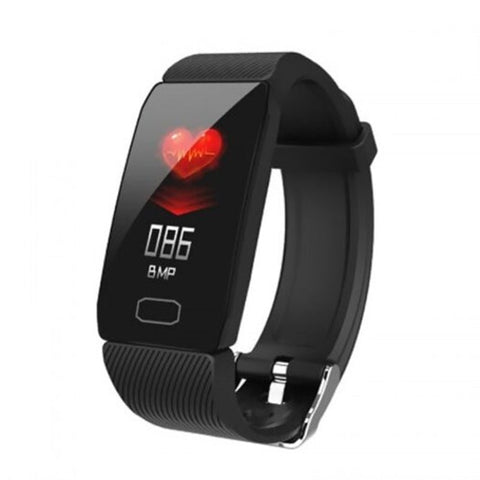 Smart Watches Smart Band Blood Pressure Heart Rate Monitor Fitness Tracker Watch Bracelet Black