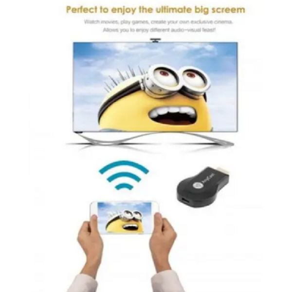 Wireless Hdmi Media Video Display Receiver Tv Stick Dlna Airplay Miracast M2 Plus