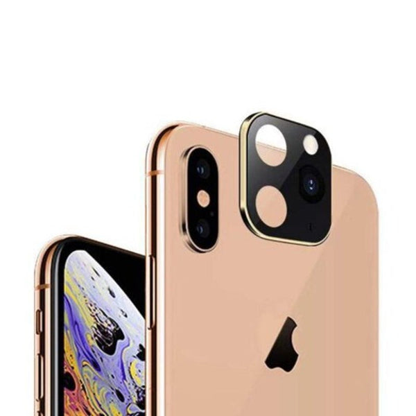 Screen Protectors Lens Protective Ring For Iphone Xs / Max Change Appearance To 11Pro Champagne Gold