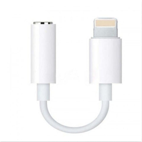 Cables & Adapters Lightning Adapter To 3.5Mm Headphone Earphone Convenient And Suitable For Iphone 6 / 6S 7 Plus 8 White