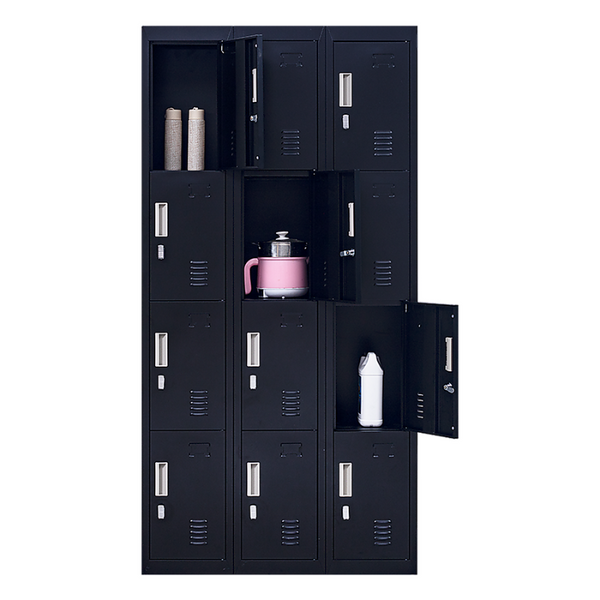 Cabinets & Cupboards 12 Door Locker For Office Gym Shed School Home Storage Padlock Operated