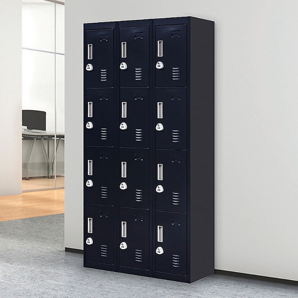 Cabinets & Cupboards 12 Door Locker For Office Gym Shed School Home Storage 3 Digit Combination