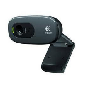 Webcams Logitech C270 3Mp Hd Webcam 720P/30Fps, Widescreen Video Calling, Light Correc, Noise Reduced Mic For Skype, Teams, Hangouts, Pc/Laptop/Macboo