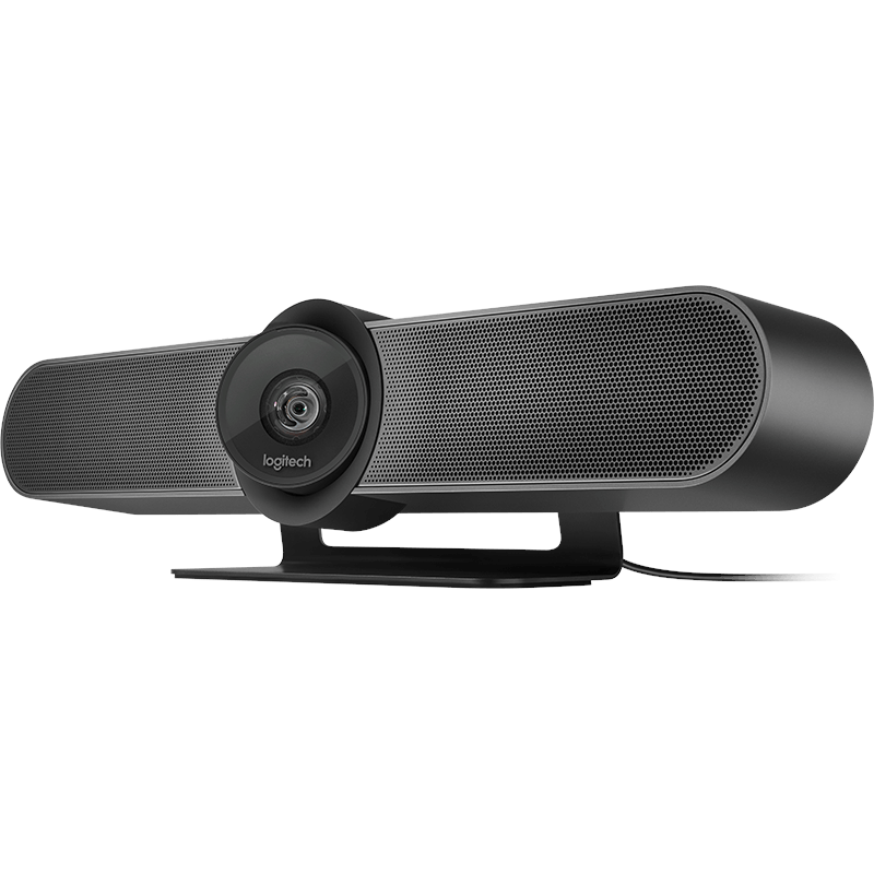 Headsets Logitech Meetup 4K Conferencecam With 120 Degree Fov & Optics Hd Video Audio Conferencing Camera System For Small Meeting Rooms