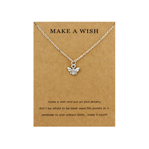 Lucky Fortune Wish Pendant Necklaces