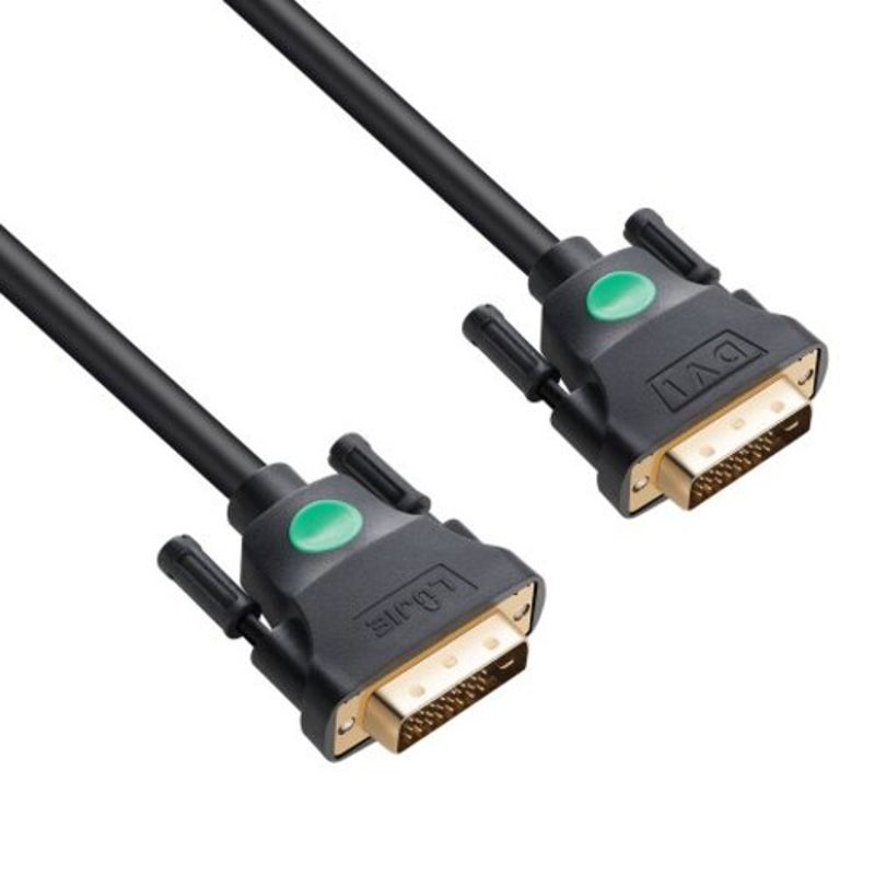 Monitor/AV Cables & Adapters Dvi Male To Adapter Cable Wqhd1m 15M Black 1M