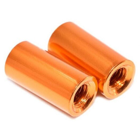 M3 10Mm Aluminum Column Standoff Cylinder Shape 10Pcs Orange