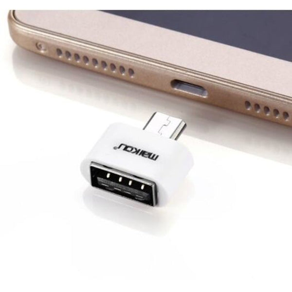 Mk 205 Usb 2.0 To Micro Connector White