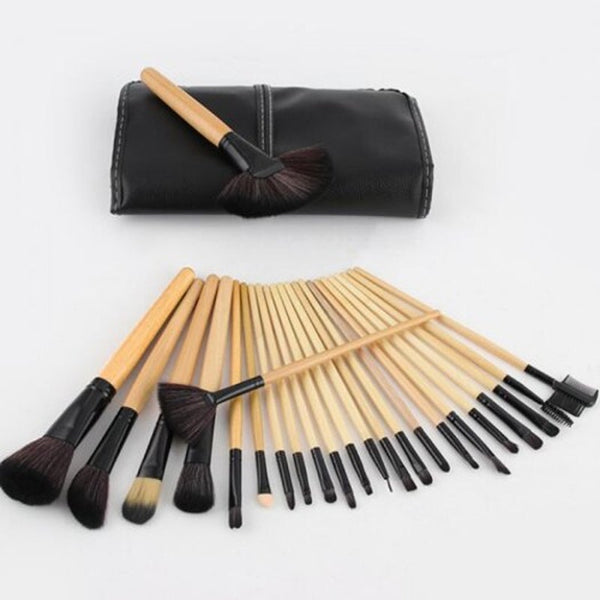 Brushes Makeup Set Up Tools 24Pcs Vanilla