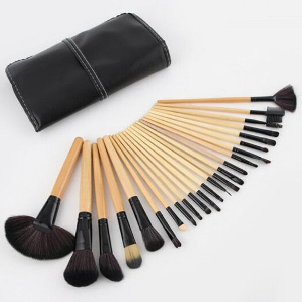 Brushes Makeup Set Up Tools 24Pcs Vanilla