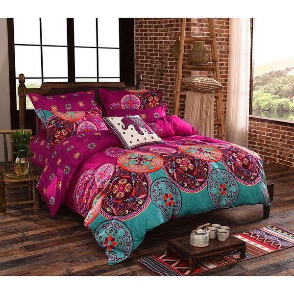 Quilt Covers Mandala Duvet Quilt Cover Set