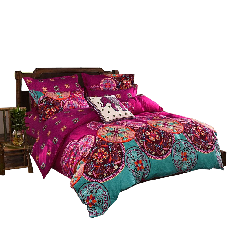 Quilt Covers Mandala Duvet Quilt Cover Set