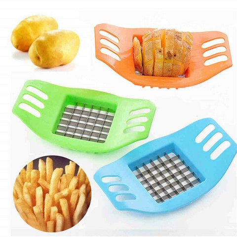 Peelers & Slicers Choppers Slicers Manual Potato Cutter Chip Fun Kitchen Tools