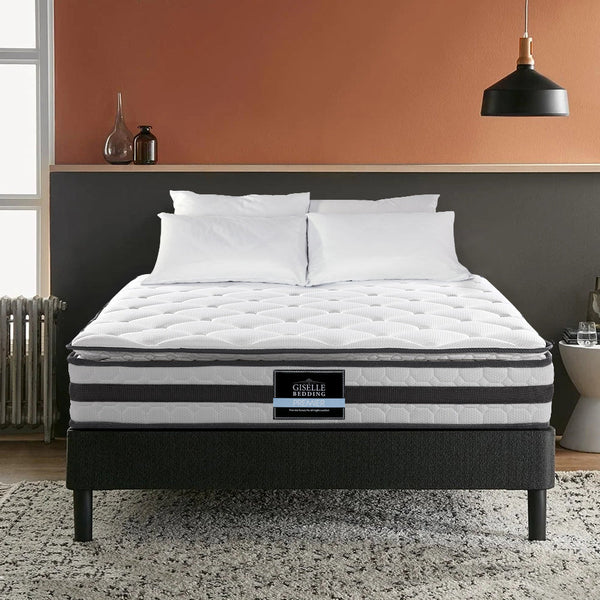 Mattresses Giselle Bedding Normay Bonnell Spring Mattress 21Cm Thick King