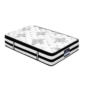 Mattresses Giselle Bedding Algarve Euro Top Pocket Spring Mattress 34Cm Thick Single