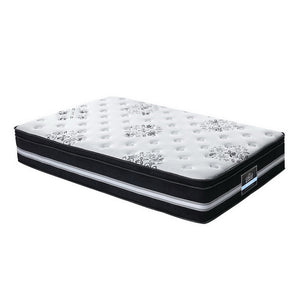 Giselle King Single Size Mattress Bed Cool Gel Memory Foam Eurotop Pocket Spring