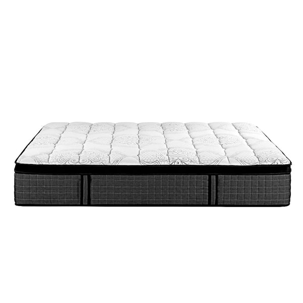 Mattresses Giselle Double Mattress 9 Zone Pocket Spring Latex Foam Medium Firm 34Cm