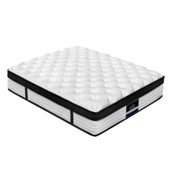 Mattresses Giselle Bedding Devon Euro Top Pocket Spring Mattress 31Cm Thick Double