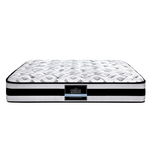 Mattresses Giselle Bedding Rumba Tight Top Pocket Spring Mattress 24Cm Thick King