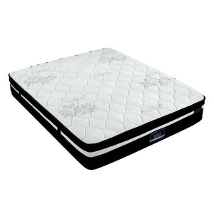 Mattresses Giselle Double Bed Mattress Size Extra Firm 7 Zone Pocket Spring Foam 28Cm