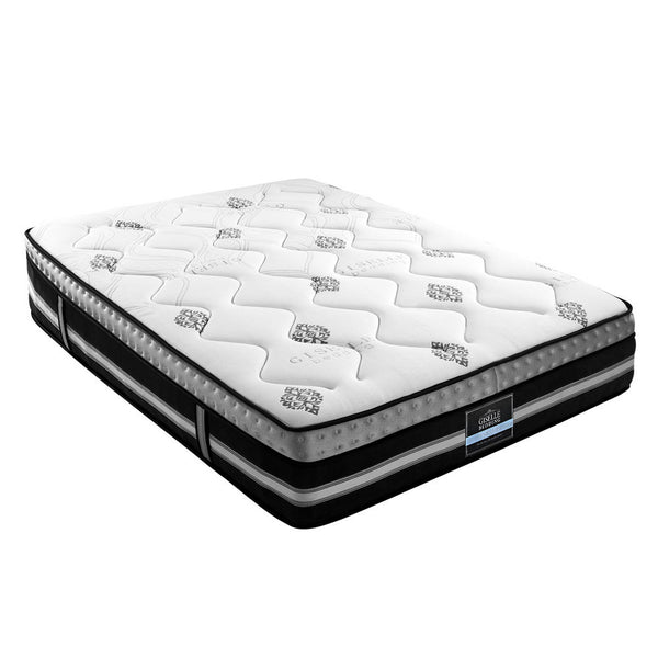 Mattresses Giselle Bedding Galaxy Euro Top Cool Gel Pocket Spring Mattress 35Cm Thick Queen