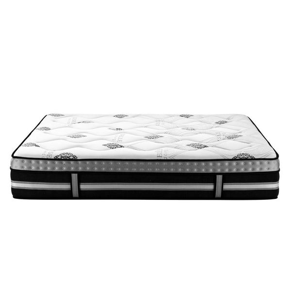 Mattresses Giselle Bedding Galaxy Euro Top Cool Gel Pocket Spring Mattress 35Cm Thick Queen