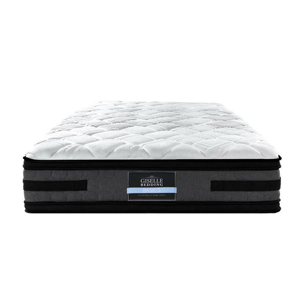 Mattresses Giselle Bedding Luna Euro Top Cool Gel Pocket Spring Mattress 36Cm Thick King Single