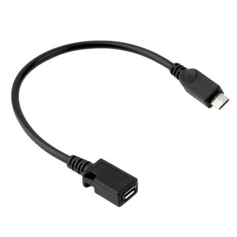 Micro Usb 2.0 Type B Male To Female Extension Data Sync Power Charge Cable