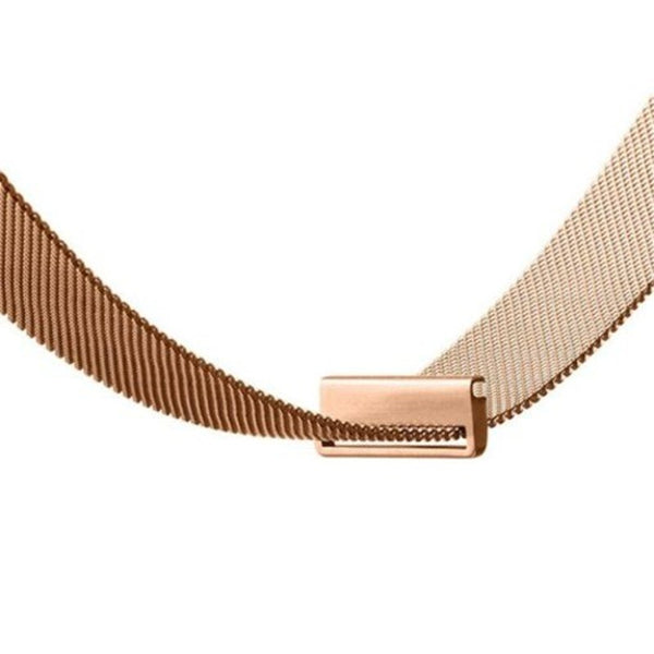 Watch Bands Milanese Watch Mesh Loop Stainless Steel Breathable And Confortable Band Strap For Samsung Galaxy 42Mm Rose Gold