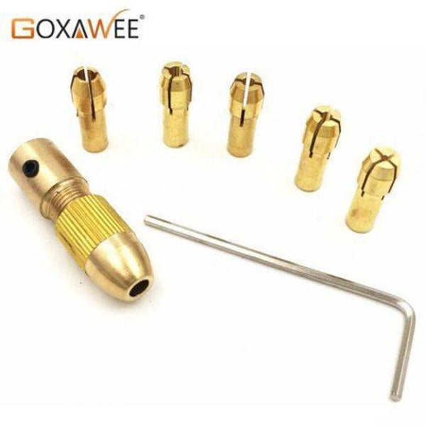 Drill Chucks Mini Electric Drill Bit Brass Collet Micro Twist Chuck Tools Adapter Accessories